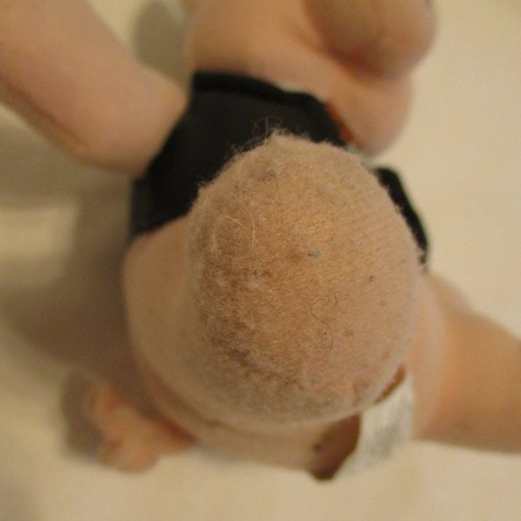 Harley Davidson NEW Vintage 1998 Black White Peach Graphic Motorcycle Plush Hog - Picture 8 of 9